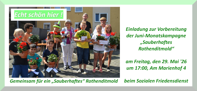 Sauberhaftes Rothenditmold Vorbereitg